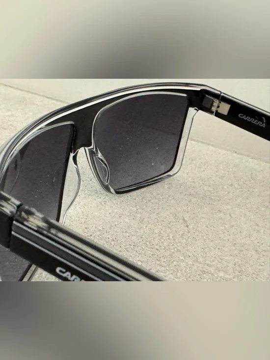 CARRERA NEW 22/N Shield Sunglasses Y2K 63-12-130 Full Inclusion Case Cloth Bag - Picture 7 of 10